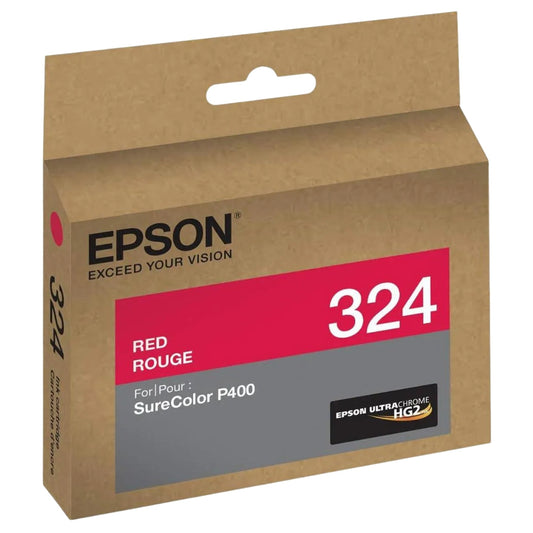 Epson 324 Standard-Yield Red UltraChrome HG2 Ink Cartridge, T324720