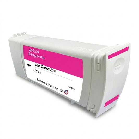 JIT Brand for HP 842A Magenta Remanufactured in the USA Ink Cartridge-C1Q47A