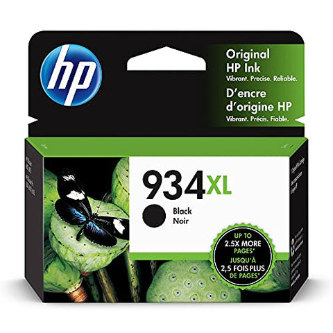 Original HP 934XL High Yield Black Ink Cartridge, C2P23AN