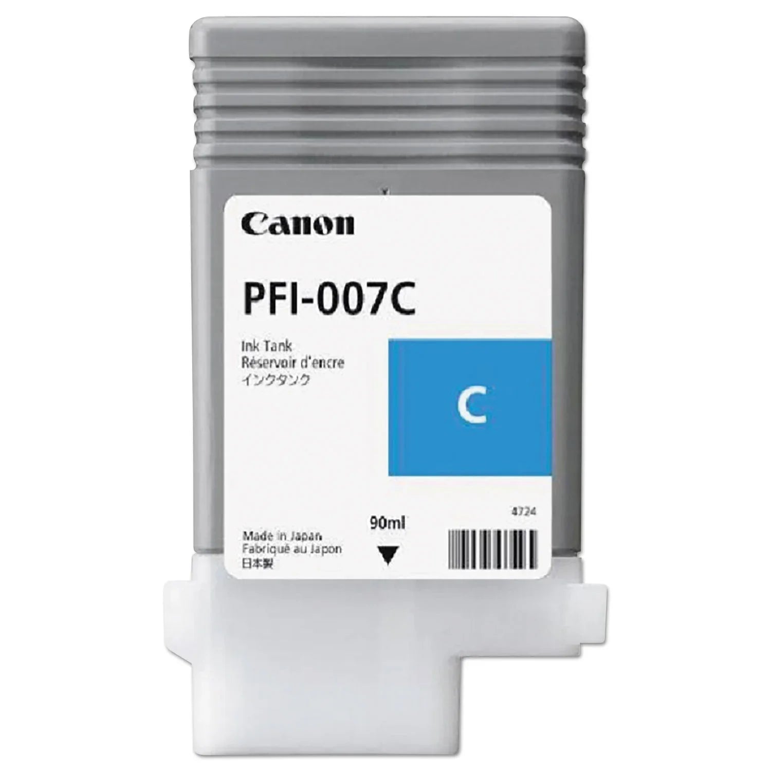 Original Canon PFI-007 High Yield Cyan,2144C001