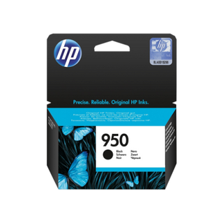 Original HP 950 Standard Yield Black Ink Cartridges, CN049AN