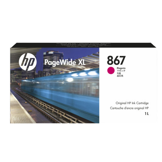 Original HP 867 Standard Yield Magenta Ink Cartridge, 3ED91A