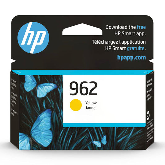 Original HP 962 Standard Yield Yellow Ink Cartridge, 3HZ98AN