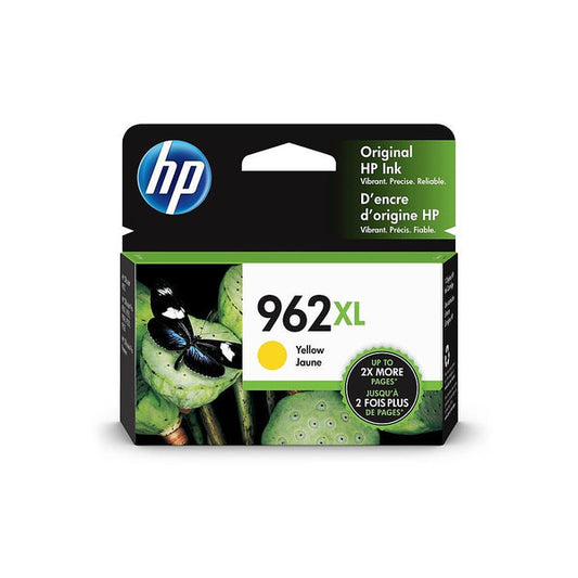 Original HP 962XL High Yield Yellow Ink Cartridge 3JA02AN