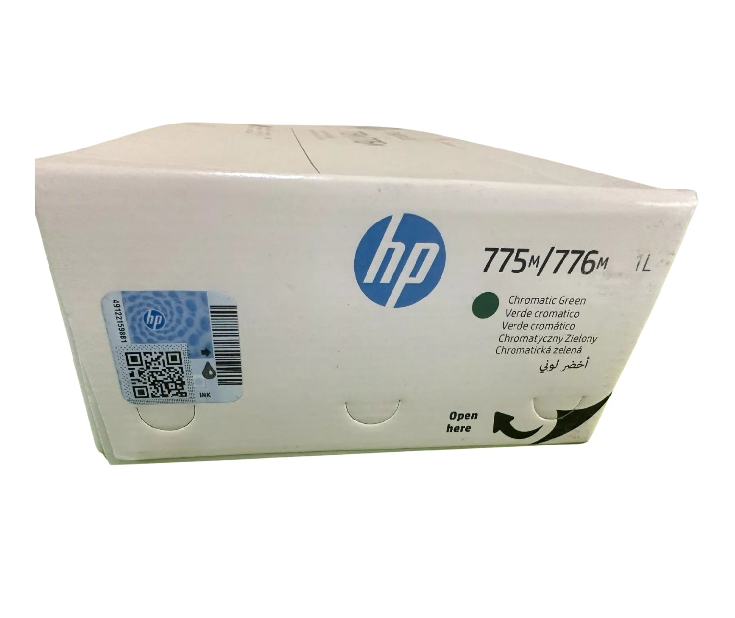 Genuine HP 775M/776M High Yield Crhomatic Green Inkjet Cartridge, 3WW87A 