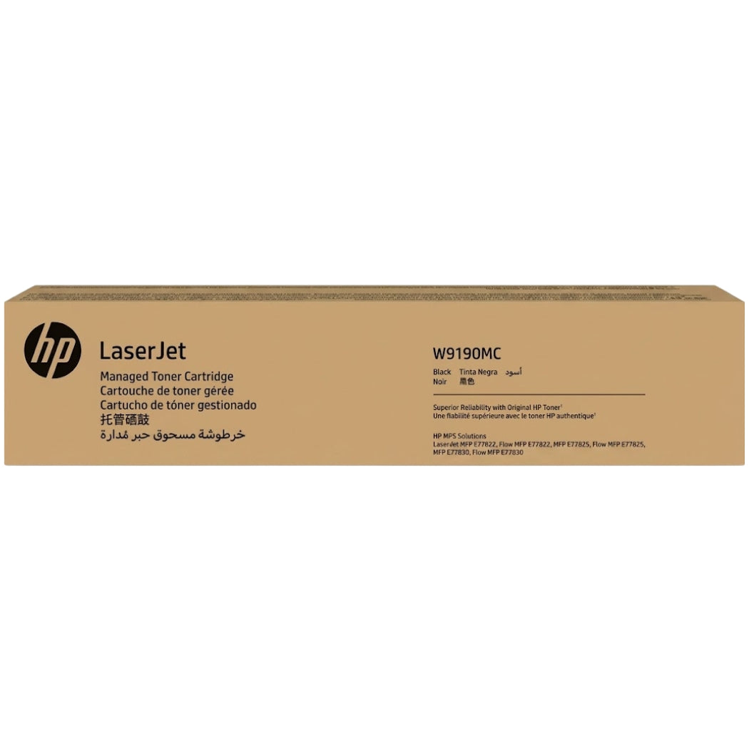 Original HP W9190 High Yield Black Toner Cartridge, W9190MC