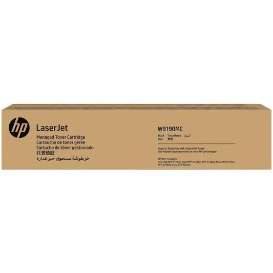 Original HP W9190 High Yield Black Toner Cartridge, W9190MC