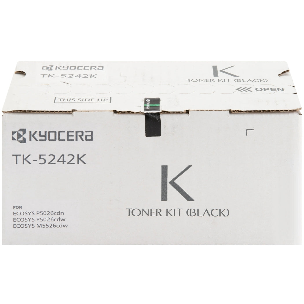 Original Kyocera TK-5242K Standard Yield Black Toner Cartridge
