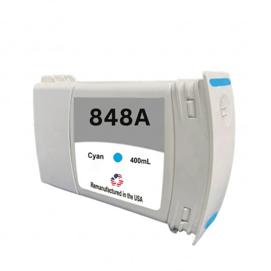 JIT Brand for HP 848A Cyan Remanufactured in the USA Ink Cartridge-F9J83A