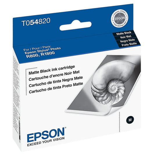 Genuine OEM Epson 54 (T0548) Matte Black Ink Cartridge
