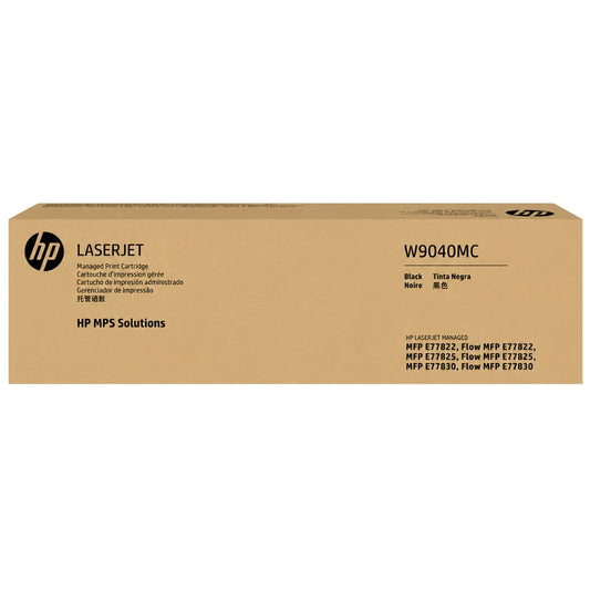 Genuine HP W9040MC High-Yield Black LaserJet Toner Cartridge