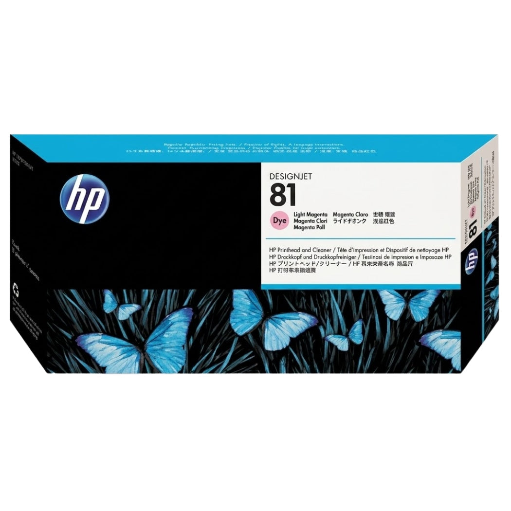 Genuine HP 81 Light Magenta Printhead Cleaner Only, C4955A