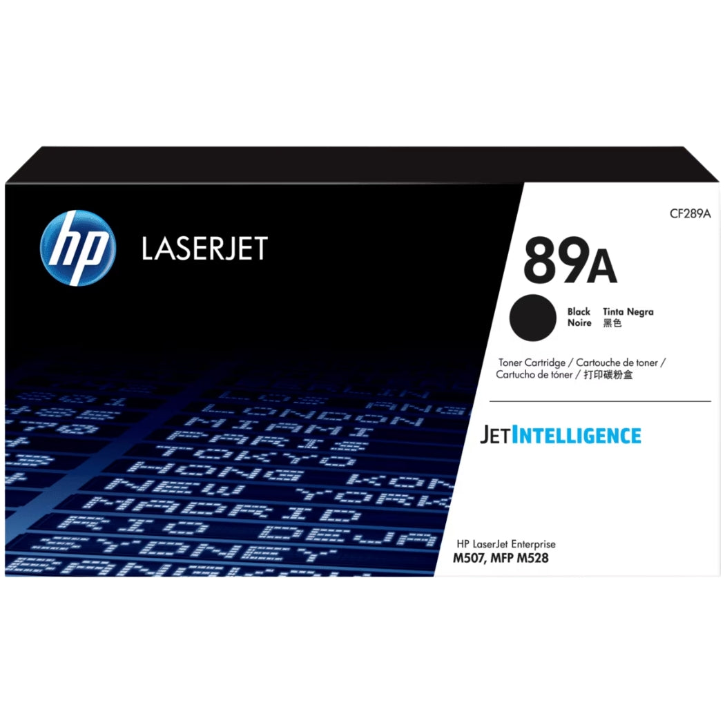 Original HP 89A Standard Yield Black Toner Cartridge, CF289A