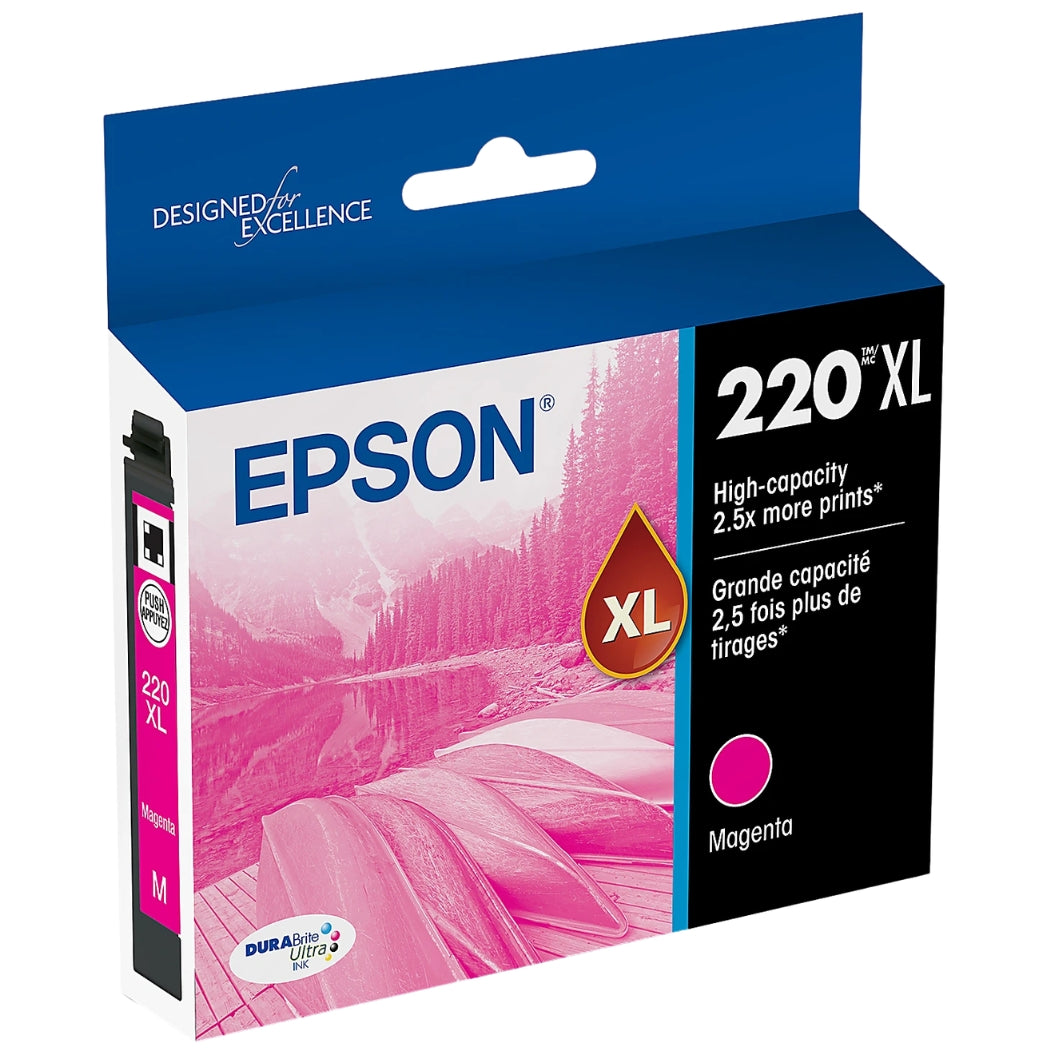 Epson 220XL High-capacity Magenta Ink Cartridge