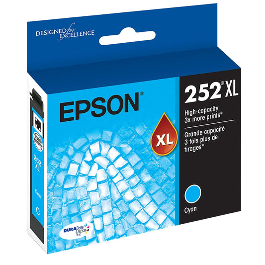 Original Epson T252XL Cyan (T252XL220) Ink Cartridge