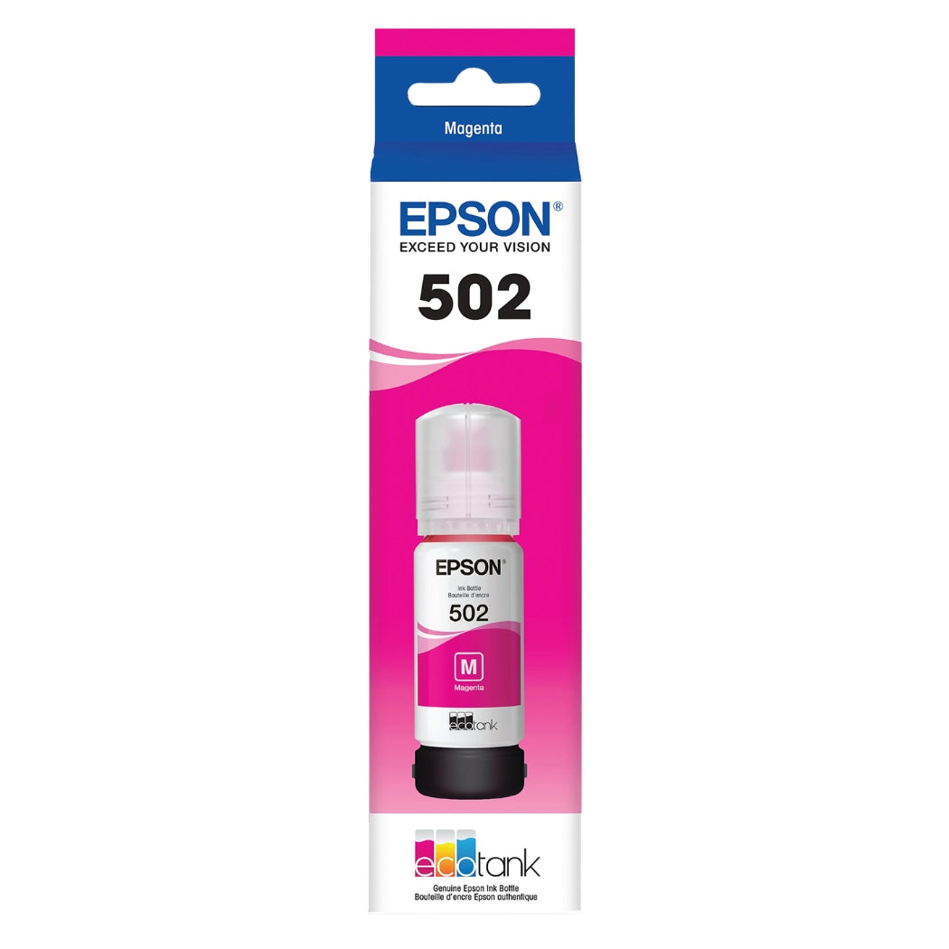 Epson T502 Magenta Standard Yield Ink Bottle (T502320-S)
