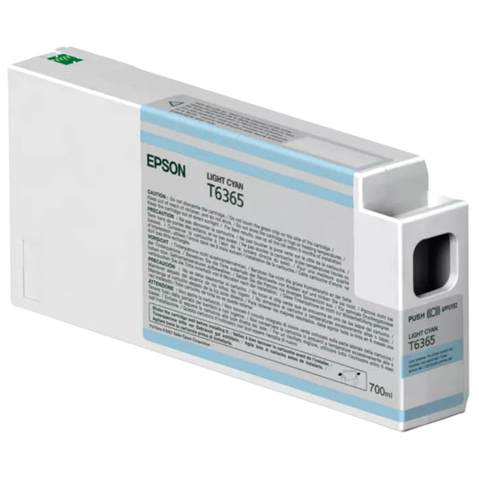 Epson T6365 Light Cyan Ink Cartridge, T636500