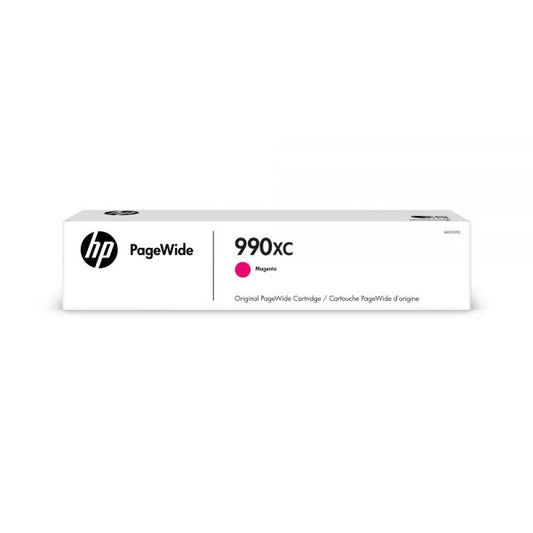 Genuine HP 990XC High-Yield Magenta PageWide Ink Cartridge, M0K09XC  