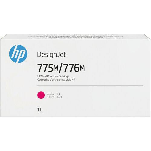 Genuine HP 775M/776M Magenta DesignJet Ink Cartridge, 3WW82A