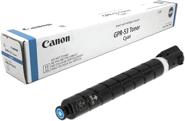 Original Canon GPR-53 Standard Yield Cyan Toner Cartridge, 8525B003