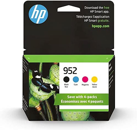Original HP 952 Black, Cyan, Magenta, Yellow Ink Cartridge