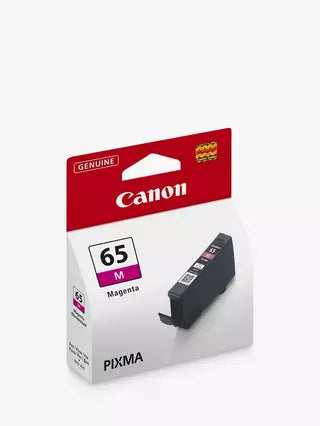 Original Canon CLI-65 Standard Yield Magenta Ink Cartridge, 4217C002
