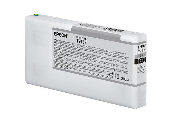Original Epson T9137 Standard Yield Light Black Ink Cartridge