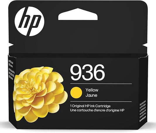 Original HP 936 Standard Yield Yellow Ink Cartridge,4S6V1LN