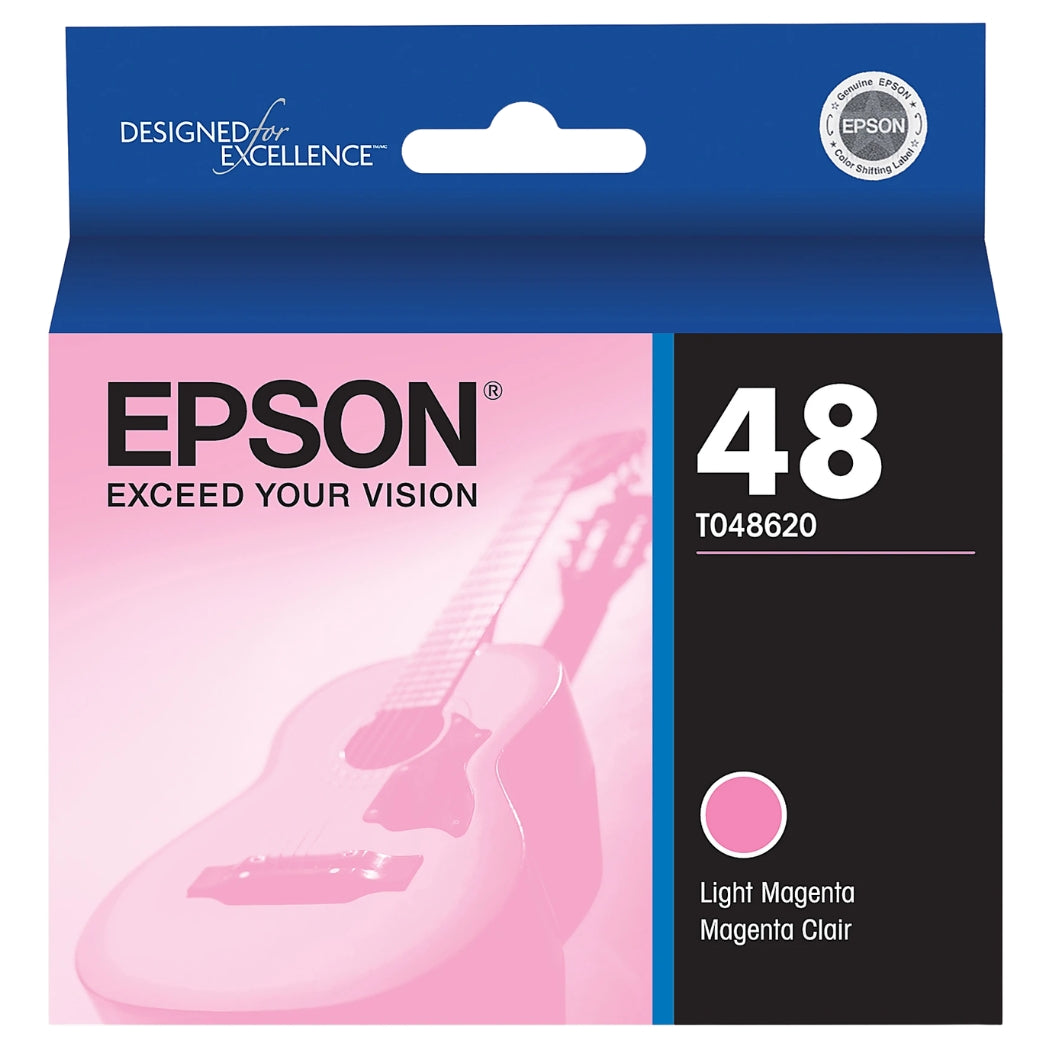 Original Epson (T048) Light Magenta Ink Cartridge, T048620