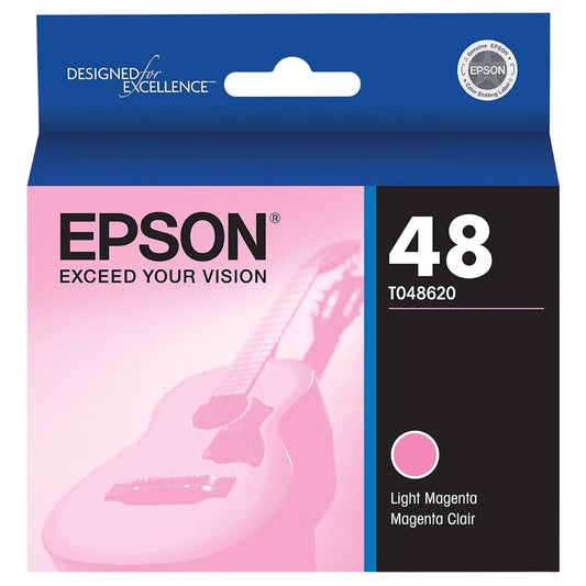 Original Epson (T048) Light Magenta Ink Cartridge, T048620