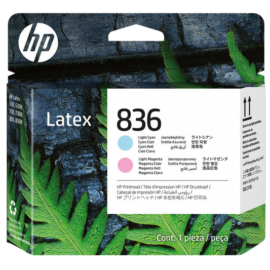 Original HP 836 Light Cyan & Light Magenta printhead, CR329