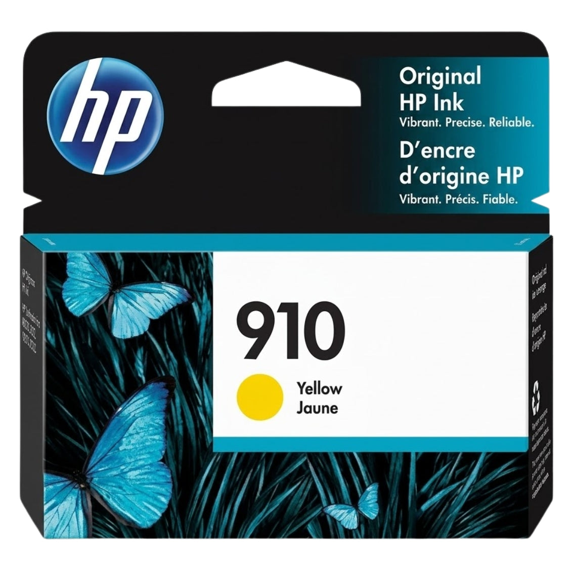 Original HP 910 (3YL60AN) Yellow Standard Yield Ink Cartridge