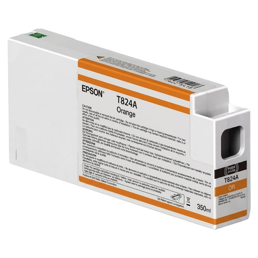 Genuine Epson 824 Orange Ink Cartridge, T824A00