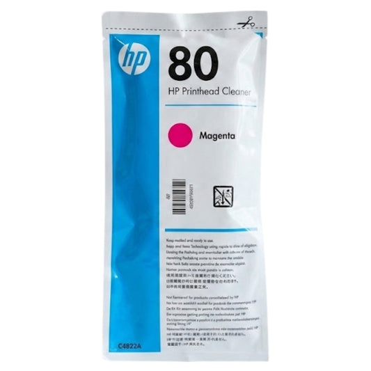 Genuine HP 80 Magenta Printhead Cleaner Only, C4822A