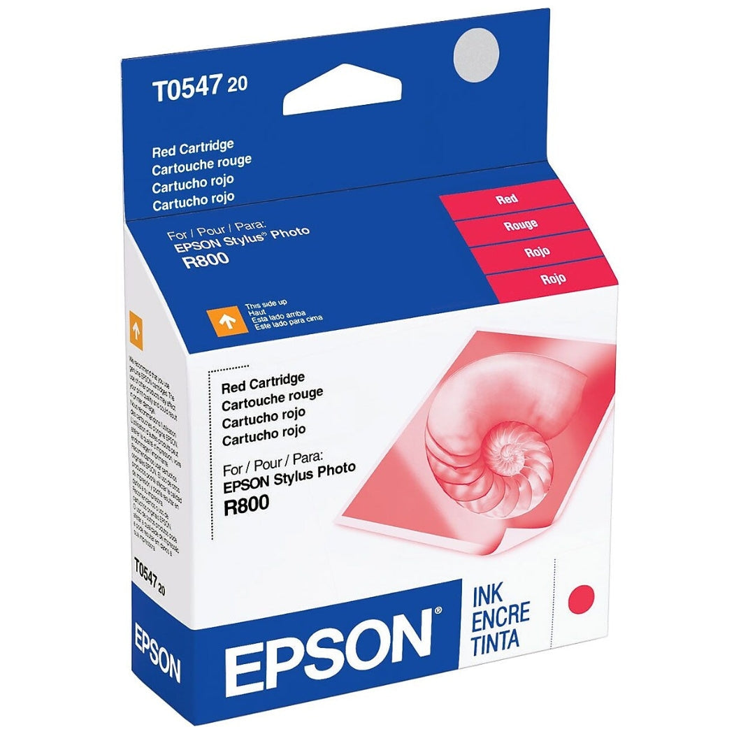 Genuine OEM Epson 54 (T0547) Red Ink Cartridge