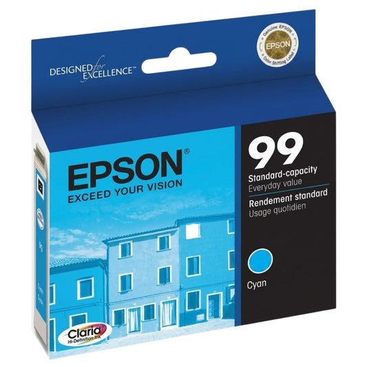 Original Epson 99 (T0992) Cyan Ink Cartridge