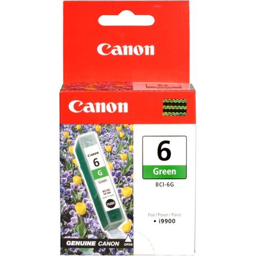 Original Canon BCI-6 Standard Yield Green Ink Cartridge
