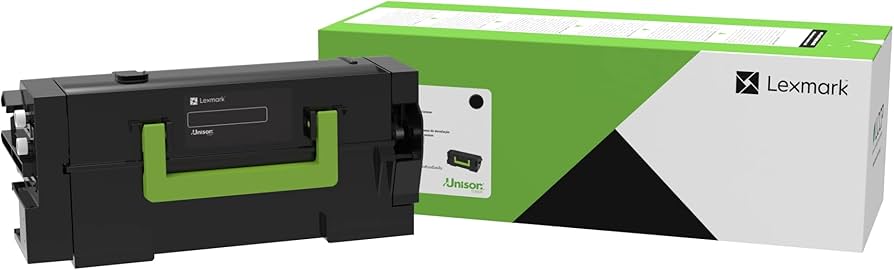 Original Lexmark MS725 Ultra High Yield Black Toner Cartridge, 58D1U0E