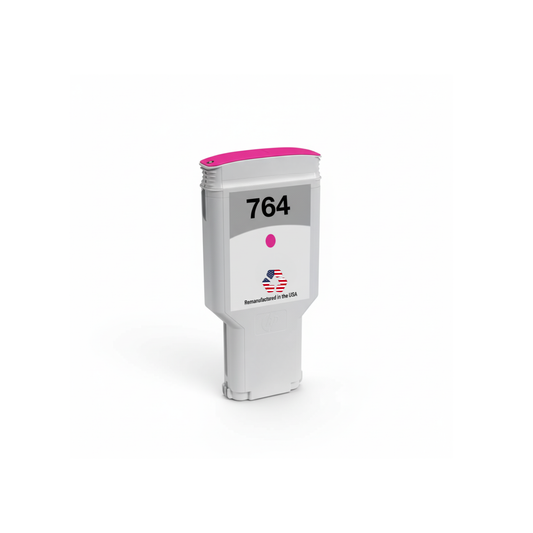 JIT Brand for HP 764 300mL Magenta Remanufactured in the USA Ink Cartridge