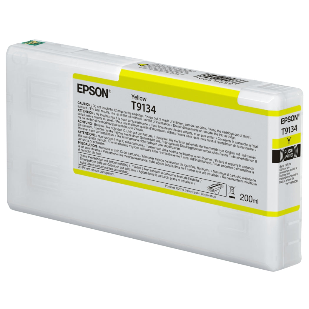 Original Epson T9134 Standard Yield Yellow Ink Cartridge