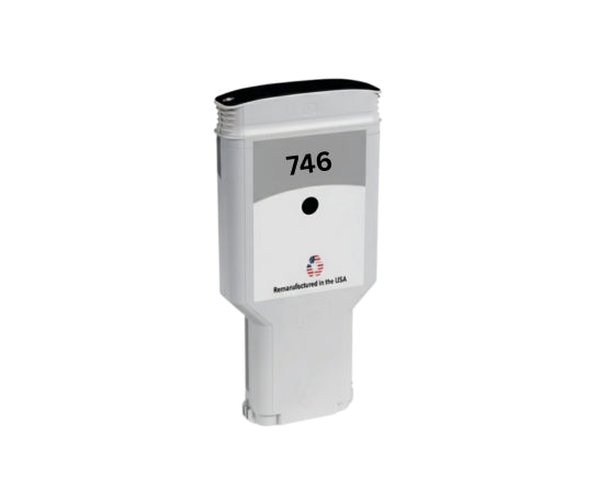 JIT Brand for HP 746 Standard Yield Photo Black Remanufactured in the USA Ink Cartridge,P2V82A