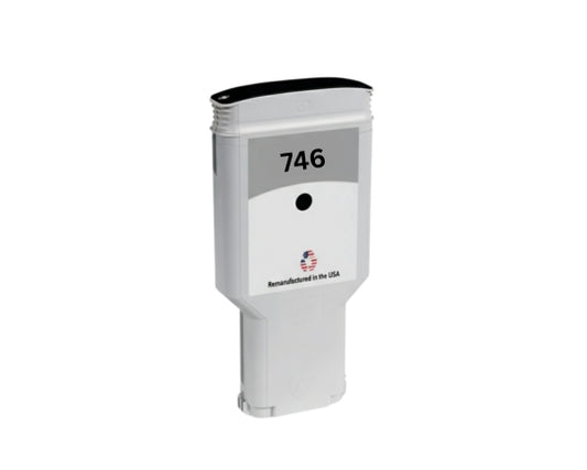 JIT Brand for HP 746 Standard Yield Photo Black Remanufactured in the USA Ink Cartridge,P2V82A