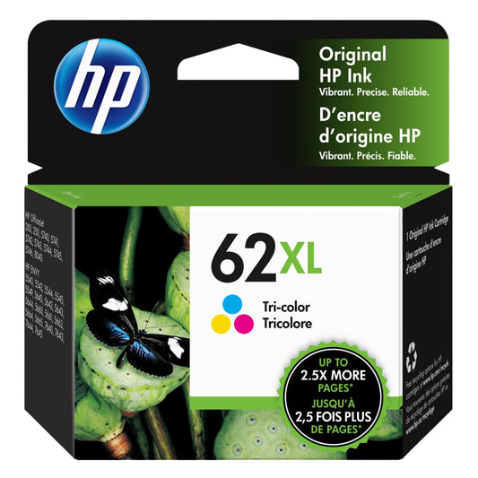 HP 62XL (C2P07AN) Tri-Color Ink Cartridge