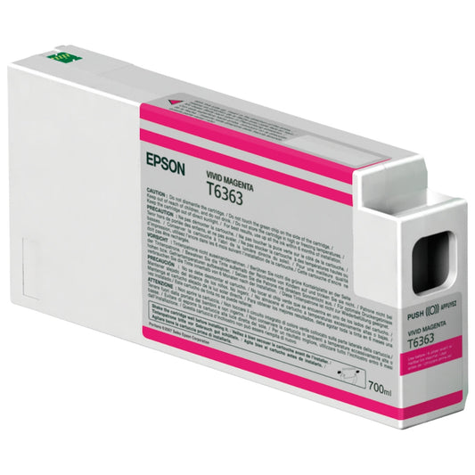 Epson T6363 Vivid Magenta Ink Cartridge, T636300