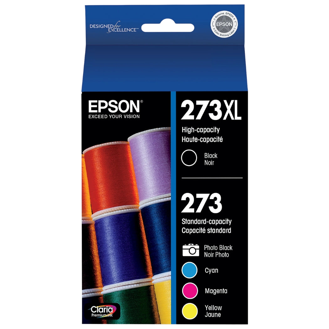 Epson 273XL Black 273 Photo Black/Black/Cyan/Magenta/Yellow Ink Cartridges