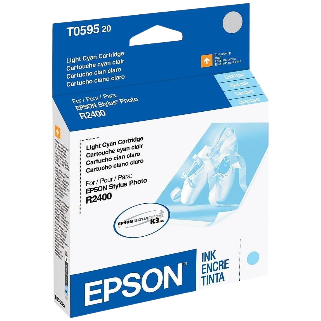 Original Epson 59 (T059520) Light Cyan Ink Cartridge