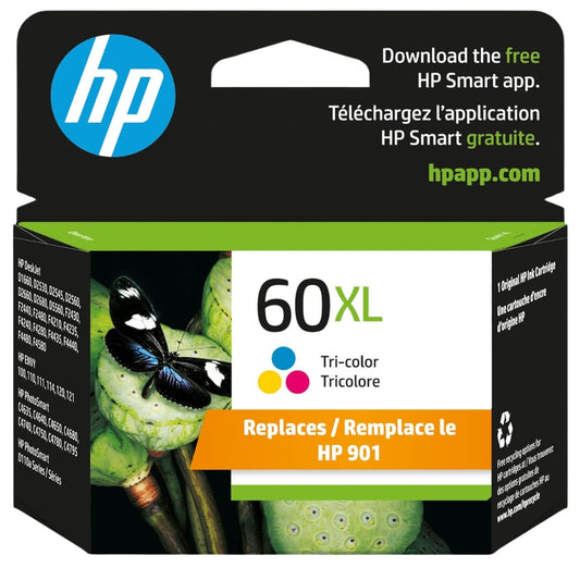 HP 60XL (CC644WN) Tri-Color Ink Cartridge