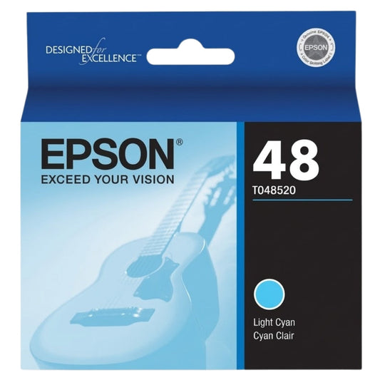 Original Epson (T048) Light Cyan Ink Cartridge, T048520
