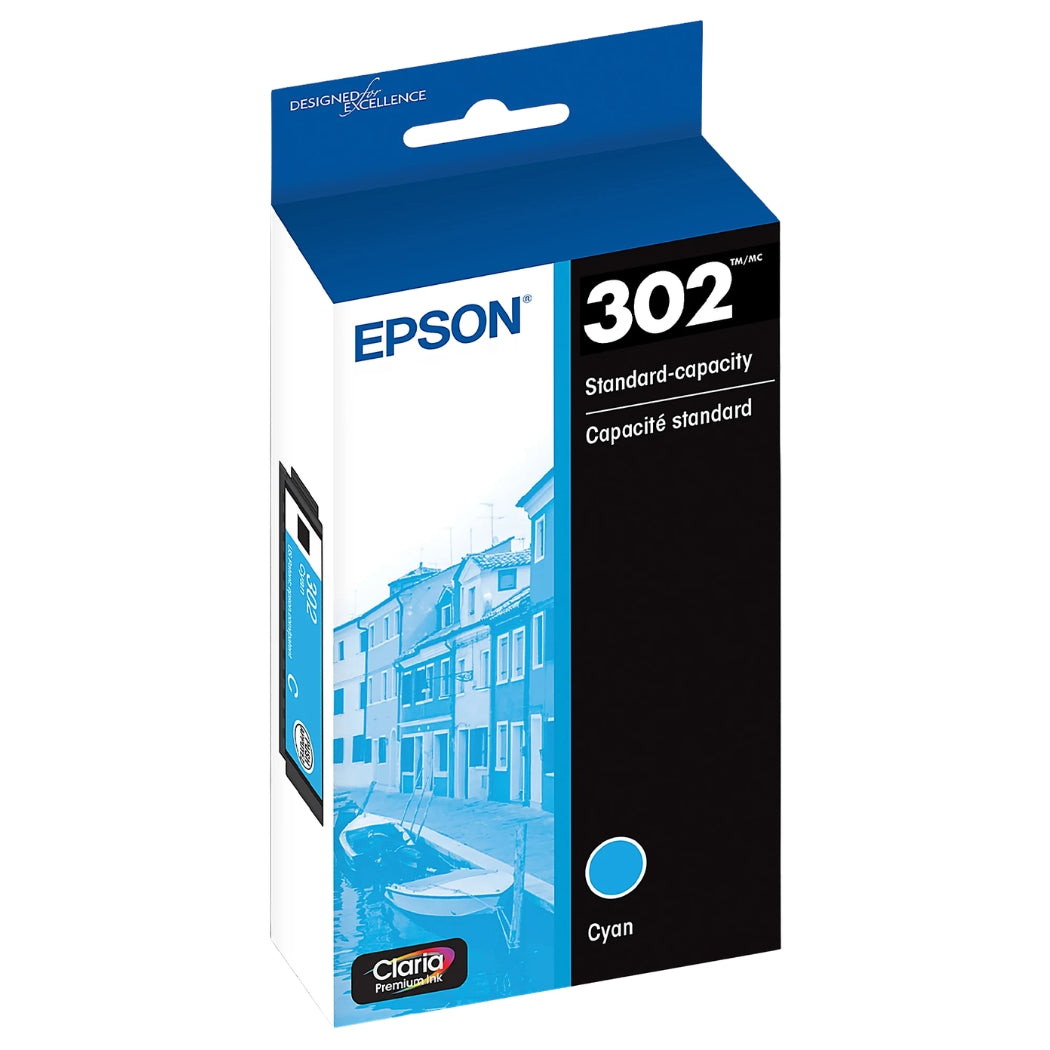 Epson 302 Cyan Ink Cartridge, T302220