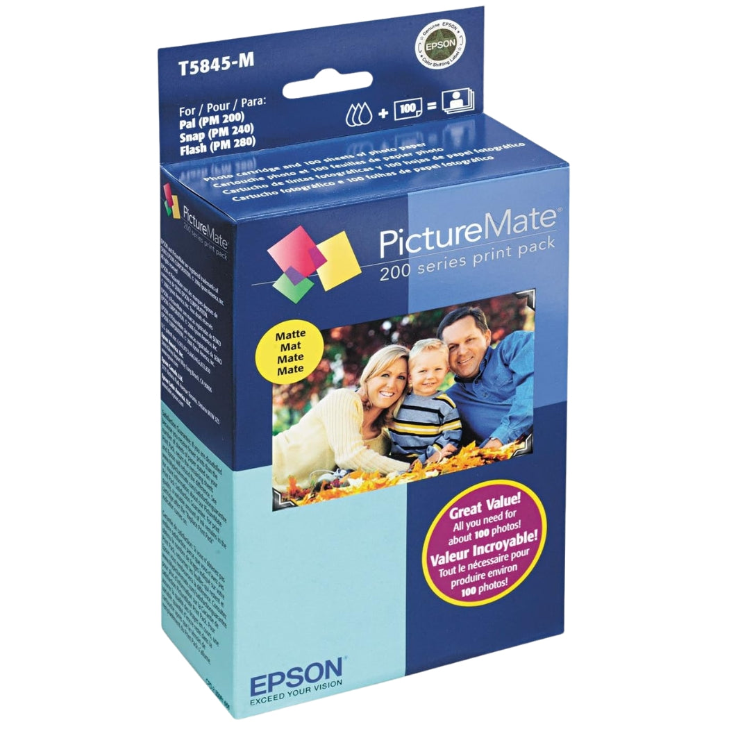 Epson PictureMate T5845 Print Pack, T5845-M